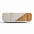 Modern sideboard with wooden accents and sleek design 150 x 45 x 60cm